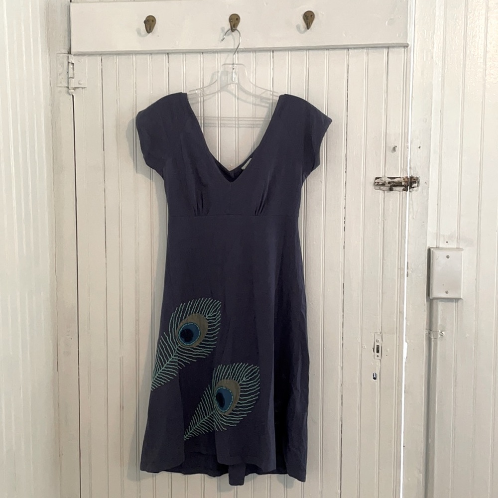 The Prettiest Ever Embroidered Peacock Dress 🦚